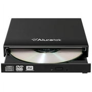 Aluratek AEOD100F 8x DVD - Double-layer - DVD-RAM/R/RW - 8x 8x (DVD) - 24x 24x (CD) - USB - External