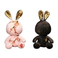 thumbnail image 1 of Conejo de peluche de juguete de peluche Animal de peluche de juguete Decoración de fiesta de peluche 2x, 1 of 9