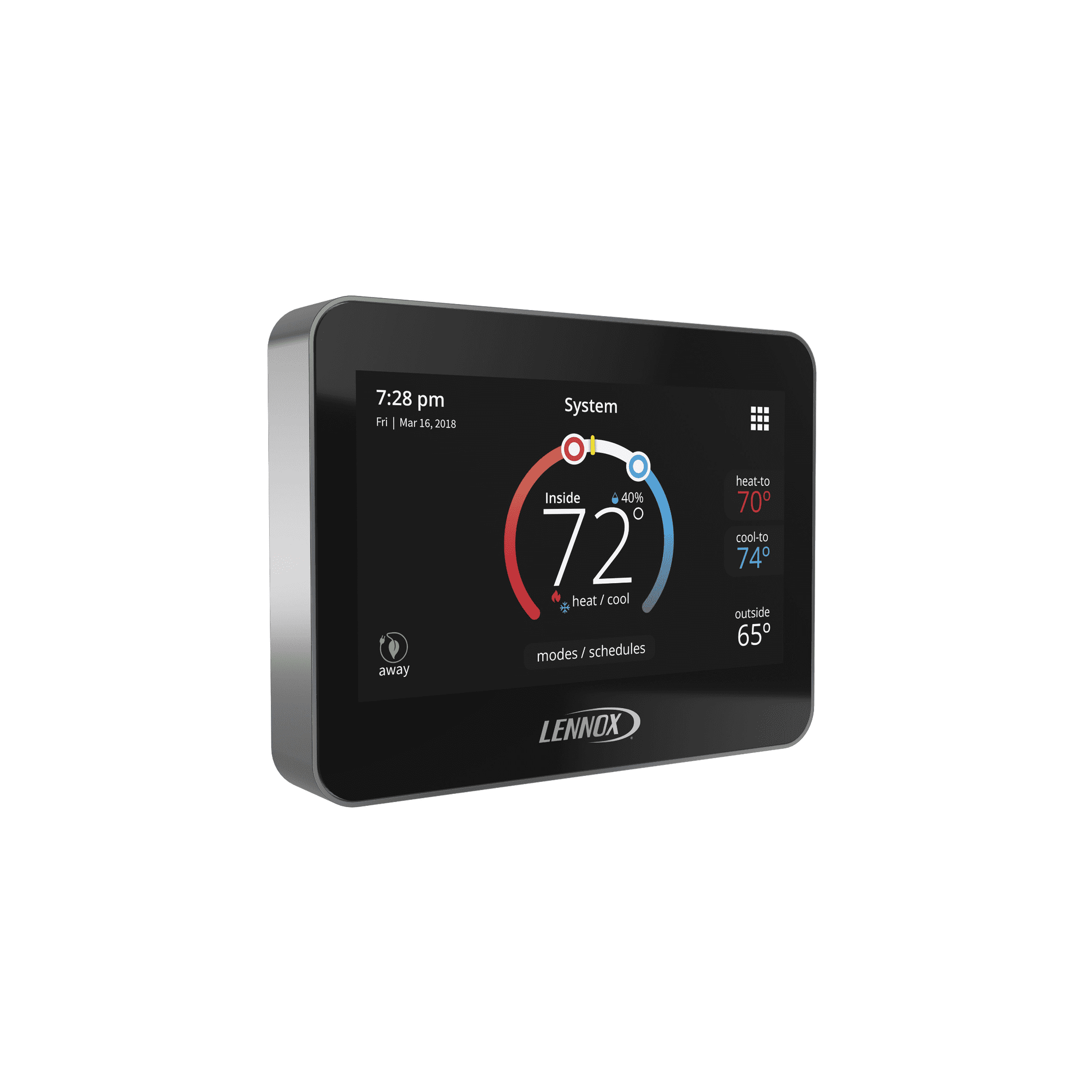 Lennox iComfort M30 WiFi 4.3" Color LCD Smart Programmable Thermostat - 15Z69