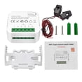 thumbnail image 1 of Meter Smart Energy Meter TY Power Consumption Monitor with 2 80A CT Clamp Electricity Statistics Current Transformer Electricity Usage for Detecting Solar Photovoltaic Power, 1 of 6