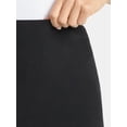 thumbnail image 4 of Time and Tru Women's Midi Pull On Slip Skirt, Sizes XS-XXXL, 4 of 5