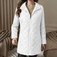 thumbnail image 4 of hotojiny Quilted Jackets for Women Causal Lightweight Stand Collar Long Sleeve Puffer Coat Fashion Zip Up Winter Outerwear, 4 of 7