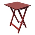 thumbnail image 1 of Mesa Plegable Hogare de Madera Roja, 1 of 7