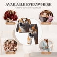 thumbnail image 7 of Salouo Regal Shiba Inu Pattern Women's Pajamas Set Long Sleeve Button Down Sleepwear Soft Pj Lounge Sets for women 2 Piece Pjs Set with Long Pants-X-Large, 7 of 7