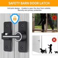thumbnail image 2 of Luminous Barn Door Lock,sliding Barn Door Latch,180 Degree Heavy Duty Gate Latch Suitable For Garde, 2 of 5