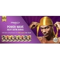 thumbnail image 7 of Red by Kiss Power Wave Silky Durag, Purple HDUPP04, 7 of 7
