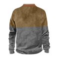 thumbnail image 4 of Wutalume Men's Spring Casual Standing Collar Sweatshirt, Outdoor Wear Loose Fit Long Sleeve Top, Comfortable Fabric for Everyday Use and Adventure Trips,Gray M, 4 of 6