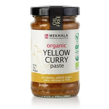 Mekhala: Paste Curry Thai Yllw 100gm, 3.53 Oz Pack Of 6