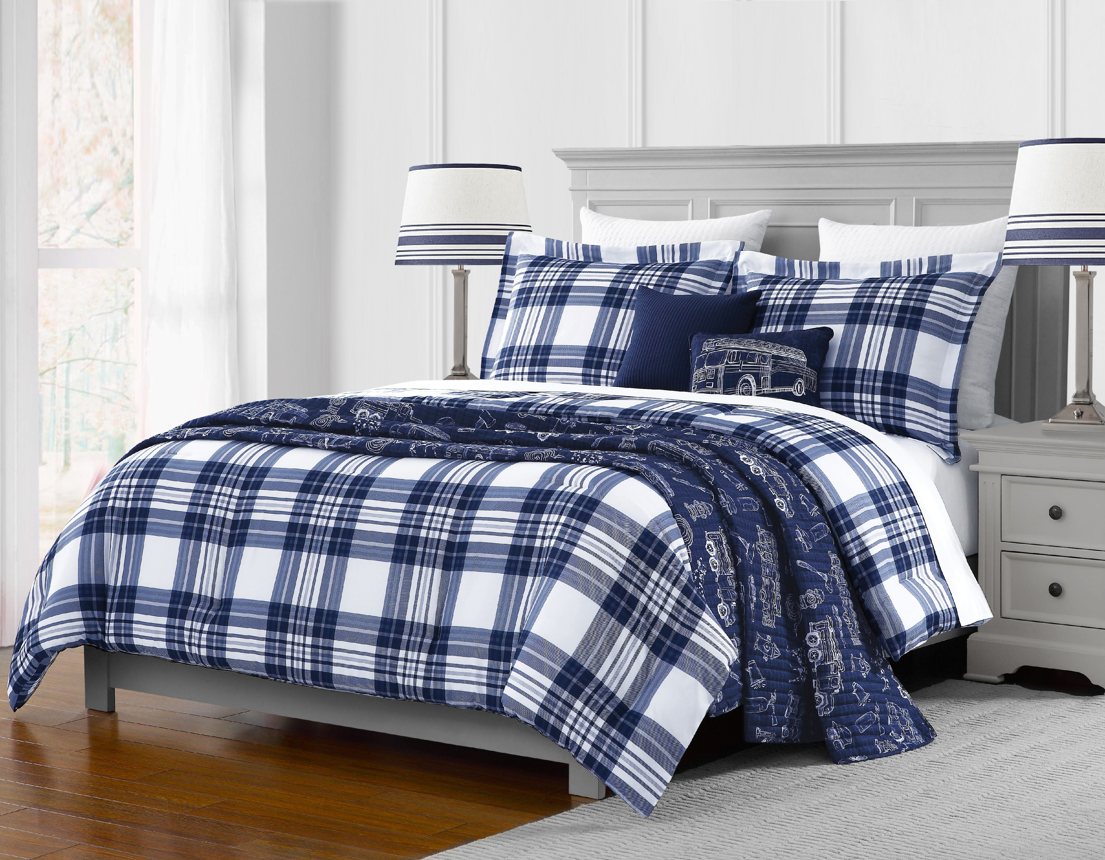 Madras Americana Cotton fitted Bed Sheet Set