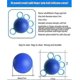 thumbnail image 4 of 2025 10lb Blue ClothHand Therapy Grip Strengthener Ball Stretcher Finger Pow Fitness Arm Exercise Muscle Relex Recovery Rehabilitation Equipment, 4 of 4