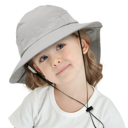 

Kid s Sun Hat Wide Brim UPF 50+ Protection Hat For Toddler Boys Girls Bucket Hat