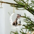 Car Chandelier Christmas Puppy Pendant Christmas Tree Ornaments