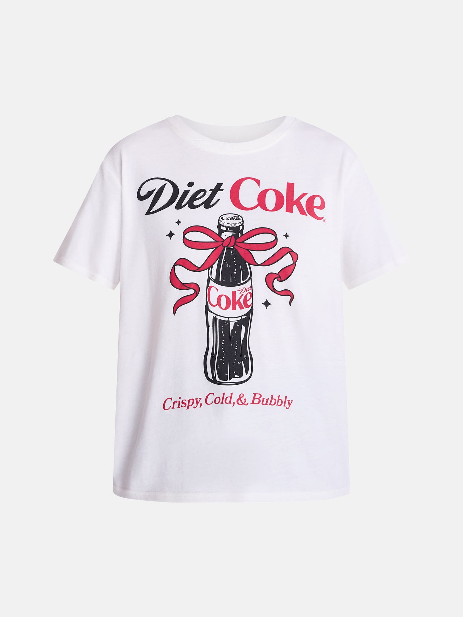 Diet Coke Women's Graphic Tee with Short Sleeves, Sizes XXS-XXL