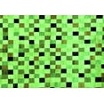 thumbnail image 1 of Ahgly Company Indoor Rectangle Checkered Green Modern Area Rugs, 8' x 12', 1 of 4