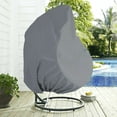 thumbnail image 2 of pitrice Hanging Swing Chair Cover Waterproof IP63 Rattan Egg Seat Outdoor Garden Patio, 2 of 8