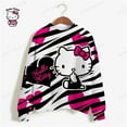 thumbnail image 2 of Hello Kitty Chandail en Molleton Femme Rue Haute pour Chandails à Capuchon Graphiques Y2k Vêtements Imprimé Dessin Animé Mode Chandails à Capuchon HOEMLIN, 2 of 7