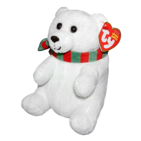 Ty Beanie Baby: Snowdrop the Polar Bear | Stuffed Animal | MWMT s price history on PriceWatchPro