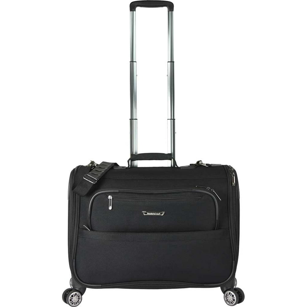 Traveler's Choice 21" CarryOn Spinner Garment Bag Black OSFA Walmart