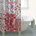thumbnail image 4 of Pioneer Flower Floral Print Pattern Shower Curtain 36"x72" ,Bathroom Decorative Shower Curtains Set with 12 Hooks,Modern Waterproof Washable Shower Curtain, 4 of 6