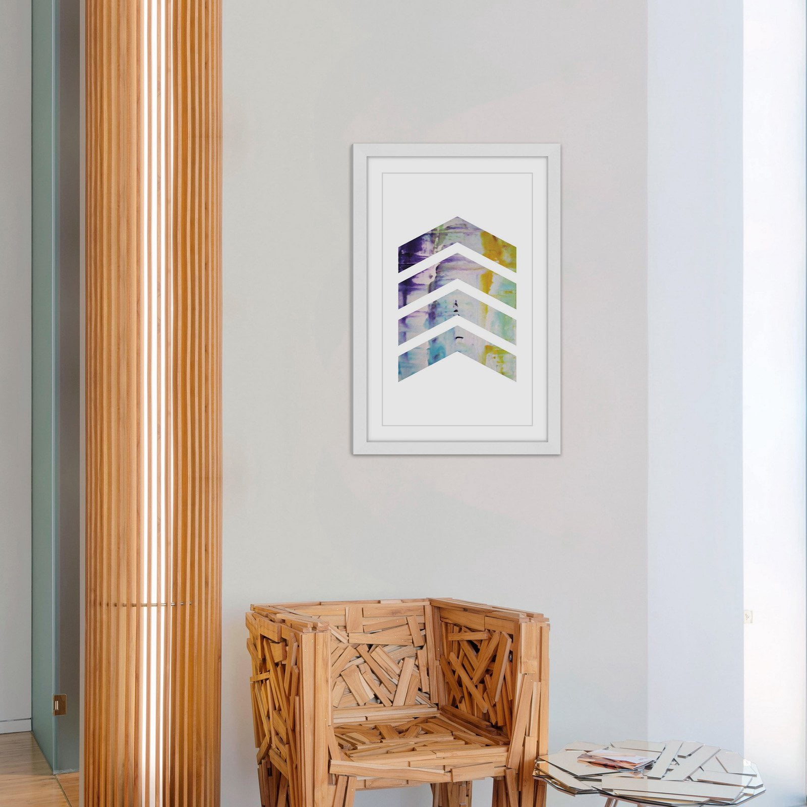 Marmont Hill "Arrow Up" by Diana Alcala Framed Painting Print