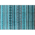 thumbnail image 1 of Ahgly Company Indoor Rectangle Solid Light Blue Modern Area Rugs, 3' x 5', 1 of 4