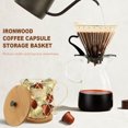 thumbnail image 4 of Coffee Pod Holder for K Cups, Coffee Capsule Holder, K Cup Holders for Counter, Coffee Pod Storage Organizer Basket, K Pods Container, 4 of 8