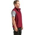 thumbnail image 2 of SLM Men's Polar Fleece Zip Up Vest Warm Soft Pullover Gift, 2 of 3