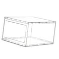 thumbnail image 1 of Storage Box Thickened Transparent Shoe Box Drawer Type Plastic Shoe Box Shoe Storage Artifact Can Be Superimposed Clamshell Shoe Box, 1 of 9