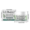 thumbnail image 5 of Chillflex Herbal Soothing Cream Relieves Joint and Muscle Discomfort, Menthol Joint & Muscle Relief Massage Cream-jc, 5 of 5