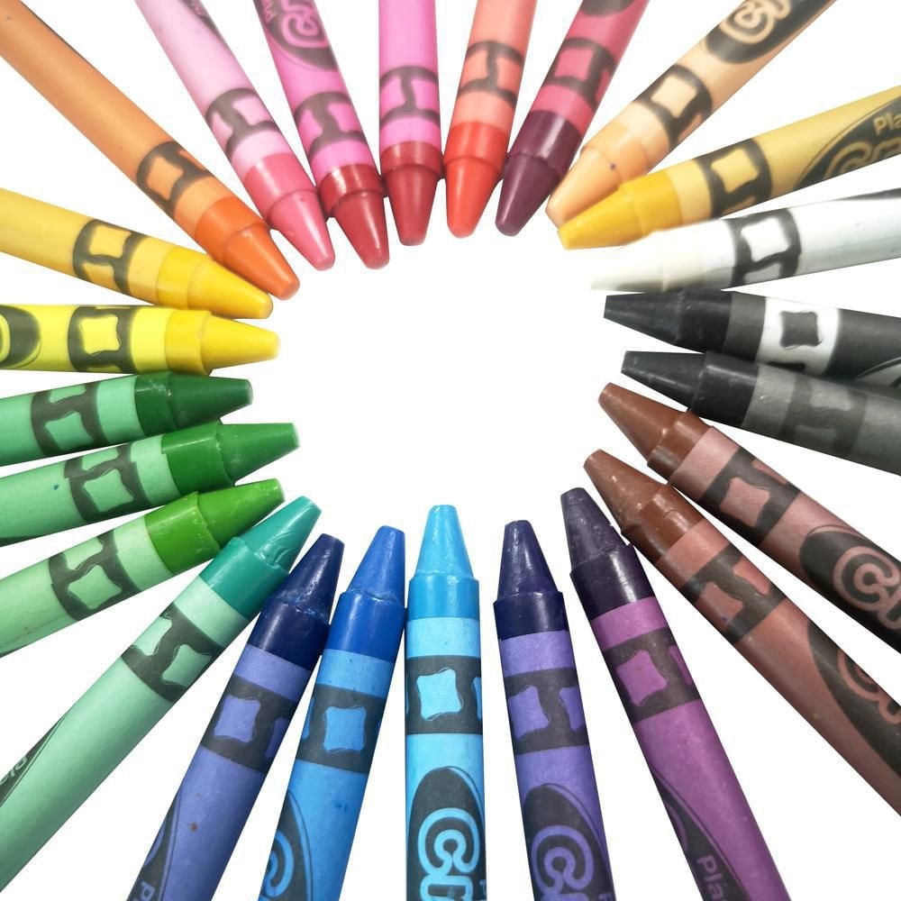 PEN+GEAR 24CT Crayons Packed in Window Paper Box, PEN+GEAR 24CT CRAYONS
