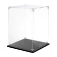 thumbnail image 1 of Caja de exhibición de acrílico Uxcell, 8"x8"x10" Caja de exhibición transparente para organizar coleccionables y figuras de acción, 1 of 7