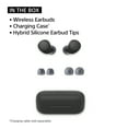 thumbnail image 6 of Sony WF-C510 Truly Wireless Earbuds with 22-Hour Battery, IPX4, Multipoint, Black Bundle with Deco Essentials 6 Pairs of In-Ear Earbud Tips (S/M/L Sizes), 6 of 11