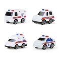 thumbnail image 4 of 4 piezas de aleación corrediza Toy Car Cht Pull Back para niños, 4 of 4