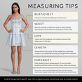 thumbnail image 4 of David’s Bridal, The Edit by DB Studio Women's Formal Drop Waist Mini Dress, Short, Satin, 4 of 6