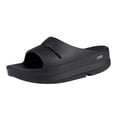 thumbnail image 1 of Sandalia Recovery OOFOS Omega OoAhh para mujer, color negro, talla 7, 1 of 7