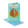 American Greetings Funny Three Little Words Anniversary Card with Foil