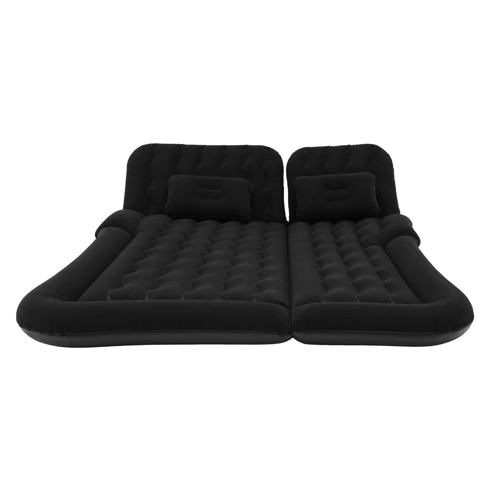 SUV Inflatable Mattress – Car Air Bed, 661lbs Capacity, Flocking & PVC, DC12V Pump, for Back Seat Camping Road Trip, Portable Sleeping Pad