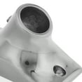 thumbnail image 2 of Shisuyan Versatile Compatibility Stainless Steel Flag Mount Base Silver 1Pack, 2 of 9