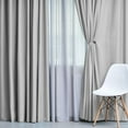 thumbnail image 6 of Superior Solid Blackout Curtain Set of 8, 52" x 96", Marshmallow, 6 of 10