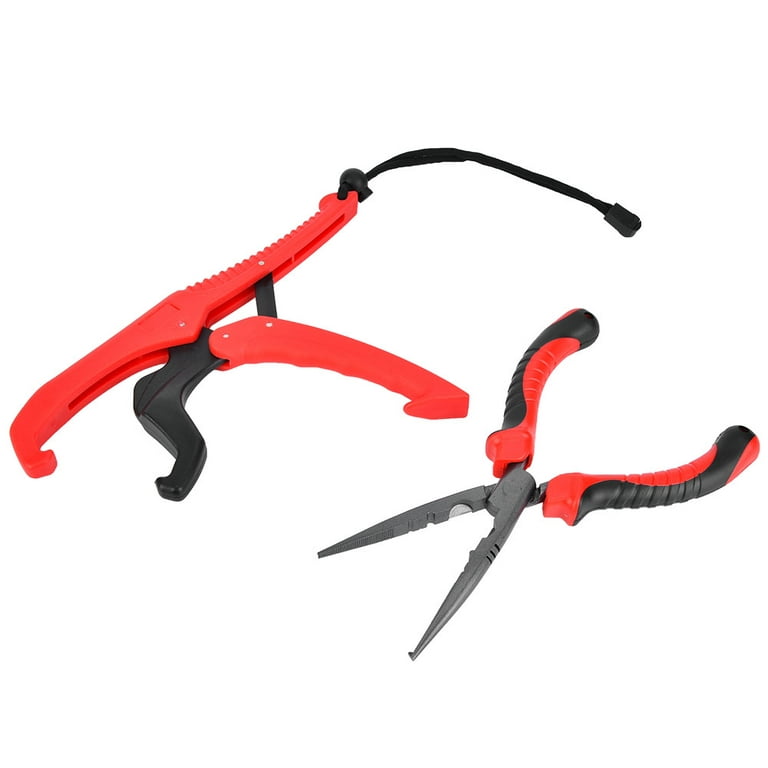 Fishing Pliers Long Nose Floating Fish Gripper Hook Remover for Freshwater  and Saltwater