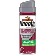 (2 pack) Tinactin Athletes Foot Spray Antifungal Powder Spray, 4.6 oz Can