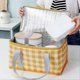 thumbnail image 4 of Insulated Bag Picnic Basket Bags Beach Bag Foldable Cooler Bag Yellow, 4 of 4