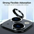 thumbnail image 3 of Camera Lens Protector Cover Case for iPhone 15 Pro Max 14 Plus 13 Mini 12 11 15Pro 15Plus 14Pro 13Pro 12Pro Phone Accessories Silver for iPhone 11, 3 of 7