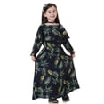 thumbnail image 4 of Robes Filles Imprimé Floral Ethnique Manches Longues Tenue Décontractée pour Enfants Tunique Traditionnelle Mi-Longue Usage Quotidien Adapté à Toutes les Saisons, 4 of 7
