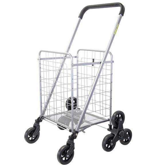 dbest Products Stair Climber Cruiser Cart, Silver