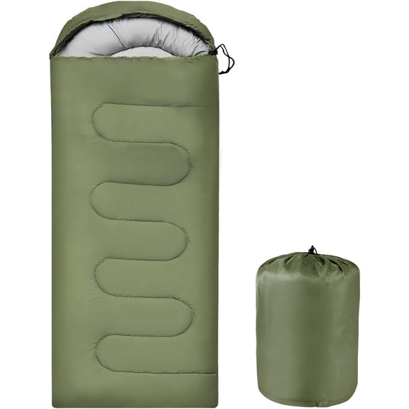 XIMEI Sleeping Bag Portable Waterproof Camping, for Adults & Kids, 4 Seasons Cold/Warm Weather, Backpacking/Hiking/Travel/Indoor/Outdoor Use