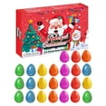 thumbnail image 2 of Christmas Advent Calendar 2025, Xmas 24 Days Countdown Calendar Christmas Gift For Boys and Girls, 24 Dinosaur Eggs with Different Dinosaurs, Mini Human Figures and Accessories, 2 of 6