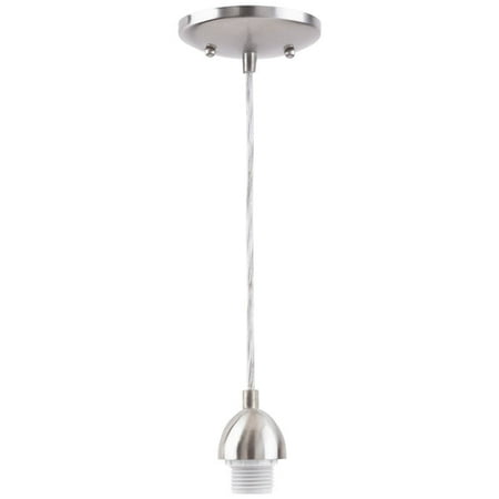 

Westinghouse 70284 Decorative One-Light Mini Pendant Kit Nickel Finish