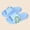 Sky Blue, variant on Fnooota Boys Slide Sandals, Non Slip Open Toe Waterproof Slip On Summer Shoes Sky Blue Size 1-1.5(Big Kids)
