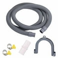 thumbnail image 2 of JINGT Washing Machine Dishwasher Drain Extension Kit 1.5M/2M/3Meter Drain Pipe 2M, 2 of 4
